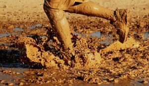 running mud